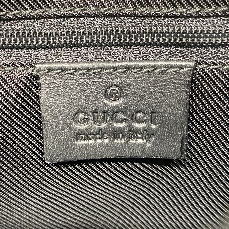 【6id5512】グッチ ショルダーバッグ GGキャンバス 001 4288 キャンバス ブラック シャンパンゴールド金具【中古】レディース