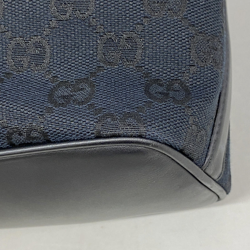 【6id5512】グッチ ショルダーバッグ GGキャンバス 001 4288 キャンバス ブラック シャンパンゴールド金具【中古】レディース