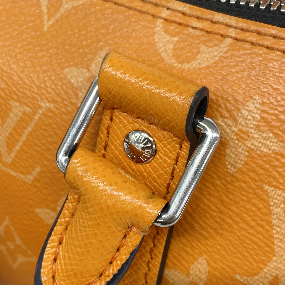 【6id5514】ルイヴィトン ハンドバッグ タイガラマ キーポルバンドリエール25 M31044 タンジェリン 2wayバッグ【中古】メンズ