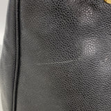 【6id5517】シャネル ショルダーバッグ トリプルココ キャビアスキン ブラック ゴールド金具【中古】レディース