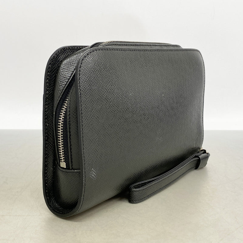 【6id5521】ルイヴィトン クラッチバッグ タイガ バイカル M30182 アルドワーズ【中古】メンズ