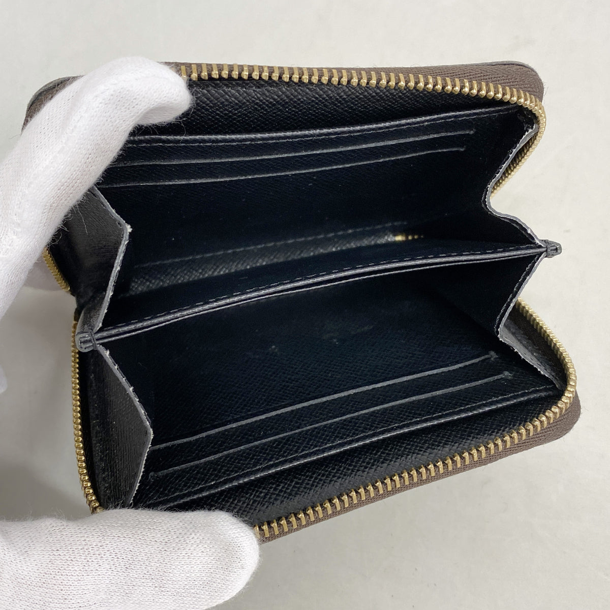 【6id5527】ルイヴィトン コインケース モノグラム・ジャイアント ジッピーコインパース M69354 ブラウン【中古】メンズ レディース ユニセックス