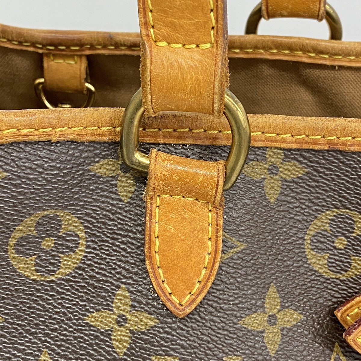【6id5531】ルイヴィトン トートバッグ モノグラム バティニョールオリゾンタル M51154 ブラウン【中古】レディース