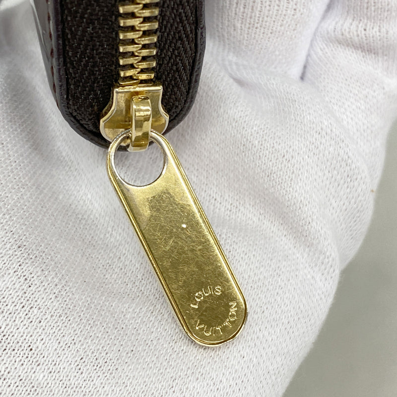 【6id5537】ルイヴィトン コインケース ヴェルニ ジッピーコインパース M91460 テールドンブル【中古】レディース