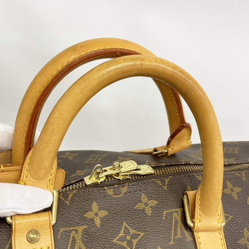 【6id5541】ルイヴィトン ボストンバッグ モノグラム キーポル50 M41426 ブラウン【中古】メンズ レディース ユニセックス