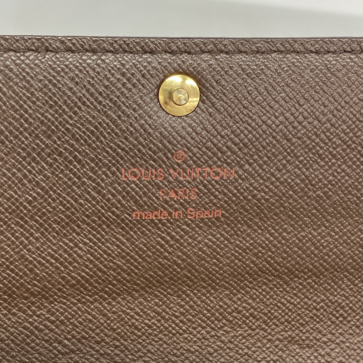 【6id5543】ルイヴィトン 長財布 ダミエ ポルトフォイユサラ N61734 エベヌ【中古】レディース