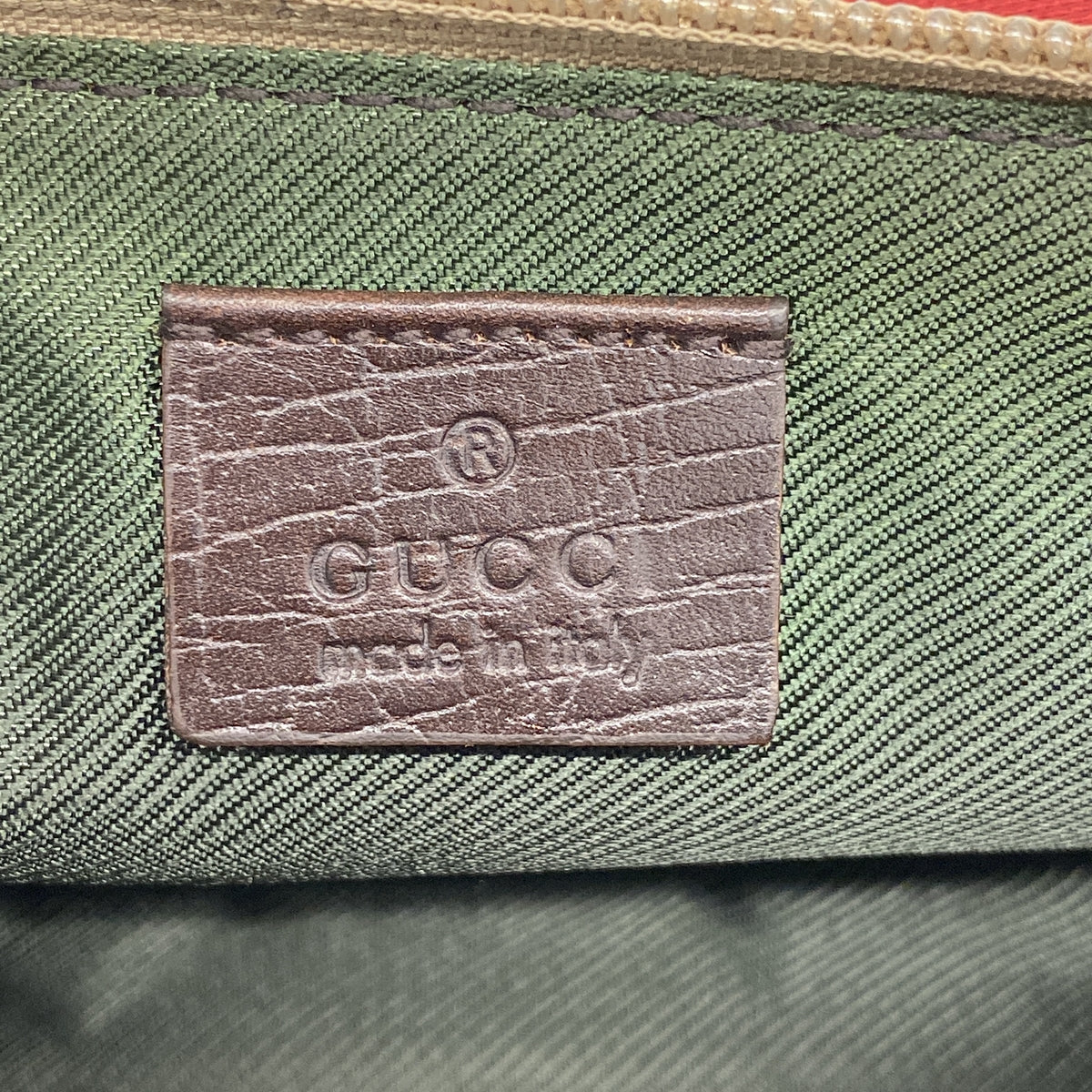 【6id5556】グッチ ショルダーバッグ GGキャンバス/シェリーライン 152610 キャンバス ベージュ シルバー金具【中古】レディース