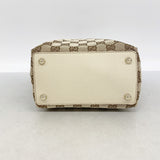 【6id5569】グッチ トートバッグ GGキャンバス 120840 キャンバス ベージュ シャンパンゴールド金具【中古】レディース