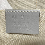 【6id5570】グッチ ハンドバッグ マイクログッチシマ 449654 レザー グレー シャンパンゴールド金具 2wayバッグ【中古】レディース