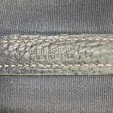 【6id5579-h】エルメス トートバッグ ガーデンパーティPM トワルオフィシエ ブラック シルバー金具 T刻印【中古】レディース