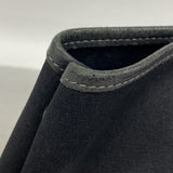 【6id5579-h】エルメス トートバッグ ガーデンパーティPM トワルオフィシエ ブラック シルバー金具 T刻印【中古】レディース