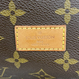 【6id5587】ルイヴィトン ショルダーバッグ モノグラム ソミュール30 M42256 ブラウン【中古】レディース