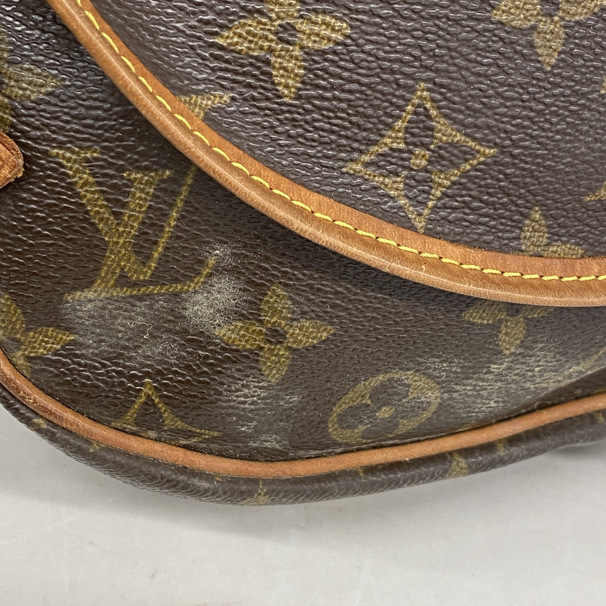 【6id5587】ルイヴィトン ショルダーバッグ モノグラム ソミュール30 M42256 ブラウン【中古】レディース