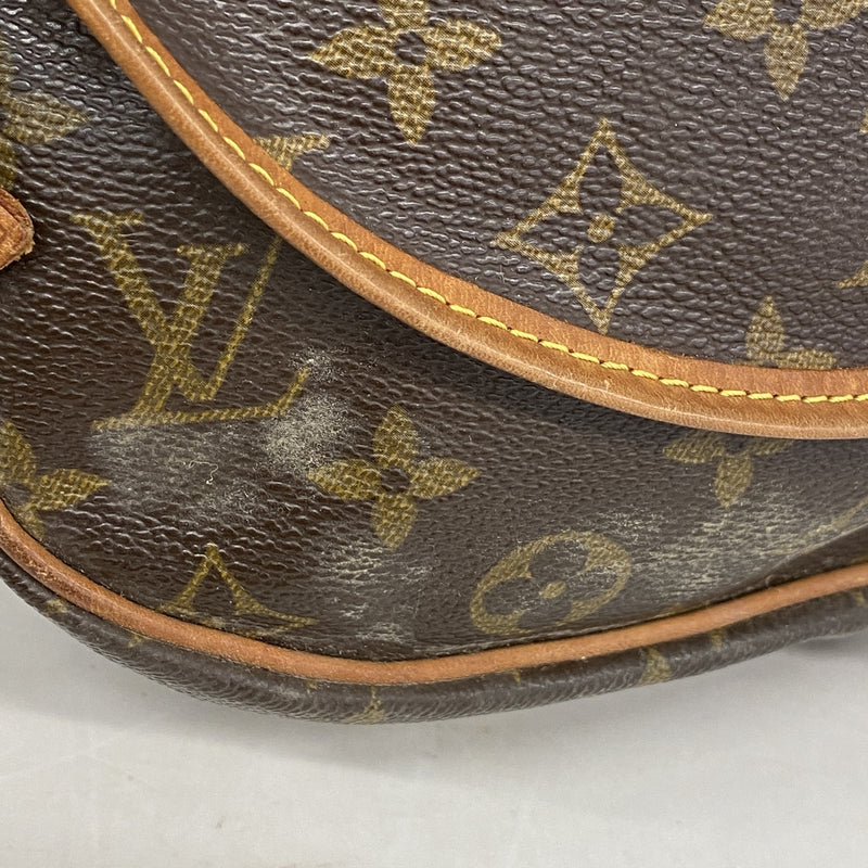 【6id5587】ルイヴィトン ショルダーバッグ モノグラム ソミュール30 M42256 ブラウン【中古】レディース