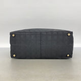【6id5592】シャネル トートバッグ ニュートラベル ナイロン ブラック シャンパンゴールド金具【中古】レディース