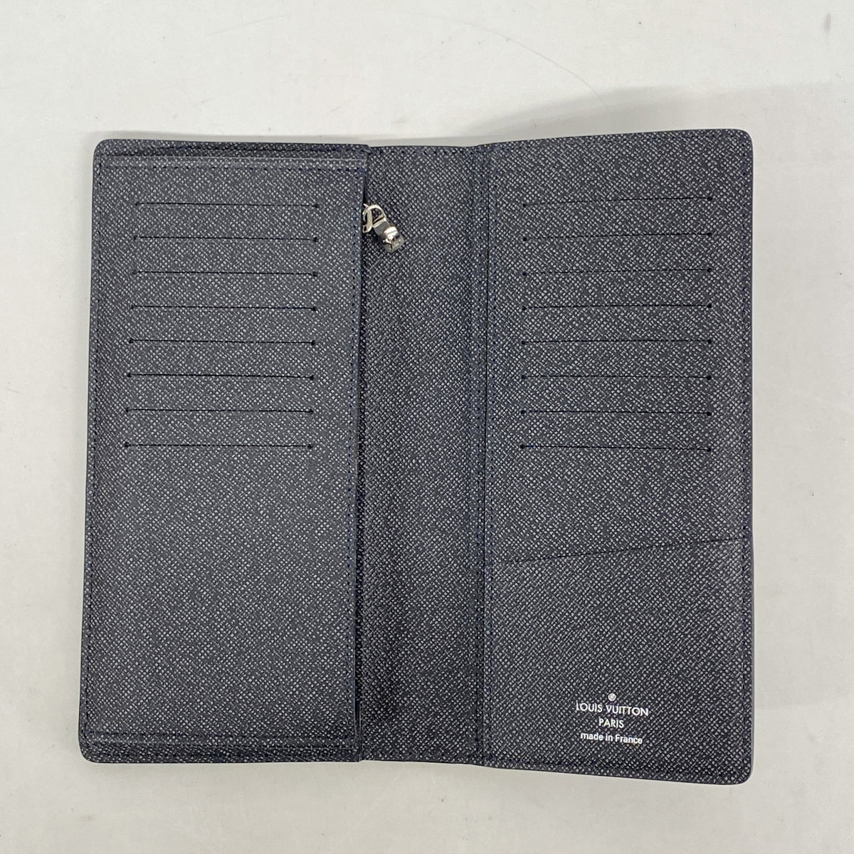 【6id5597-e】ルイヴィトン 長財布 LVフォール ポルトフォイユブラザNM M81807 ダークグリーン【中古】メンズ
