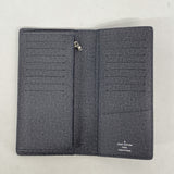 【6id5597-e】ルイヴィトン 長財布 LVフォール ポルトフォイユブラザNM M81807 ダークグリーン【中古】メンズ