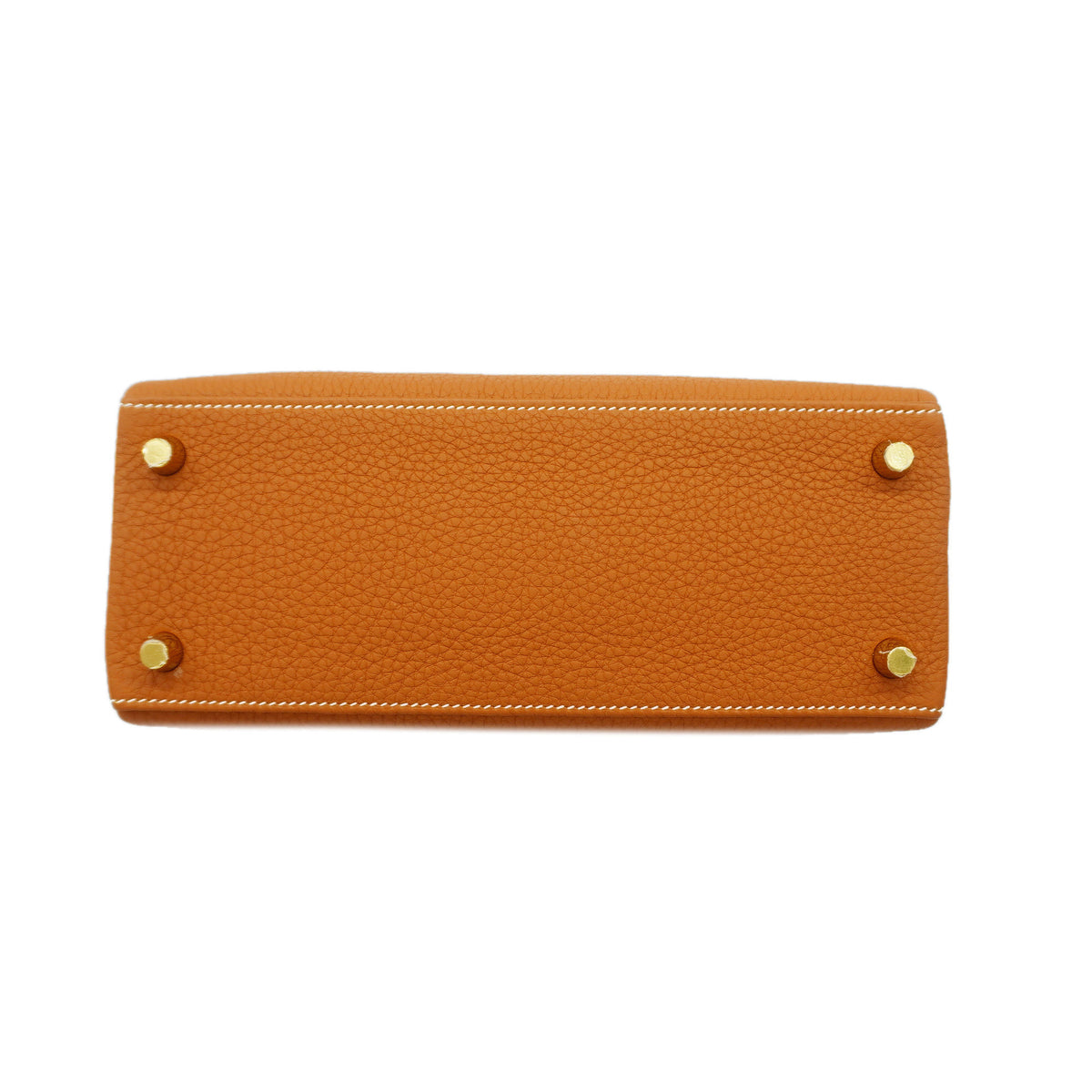 【6id5601-g】エルメス ハンドバッグ ケリー25 トゴ ゴールド ゴールド金具 Y刻印 2wayバッグ【中古】レディース