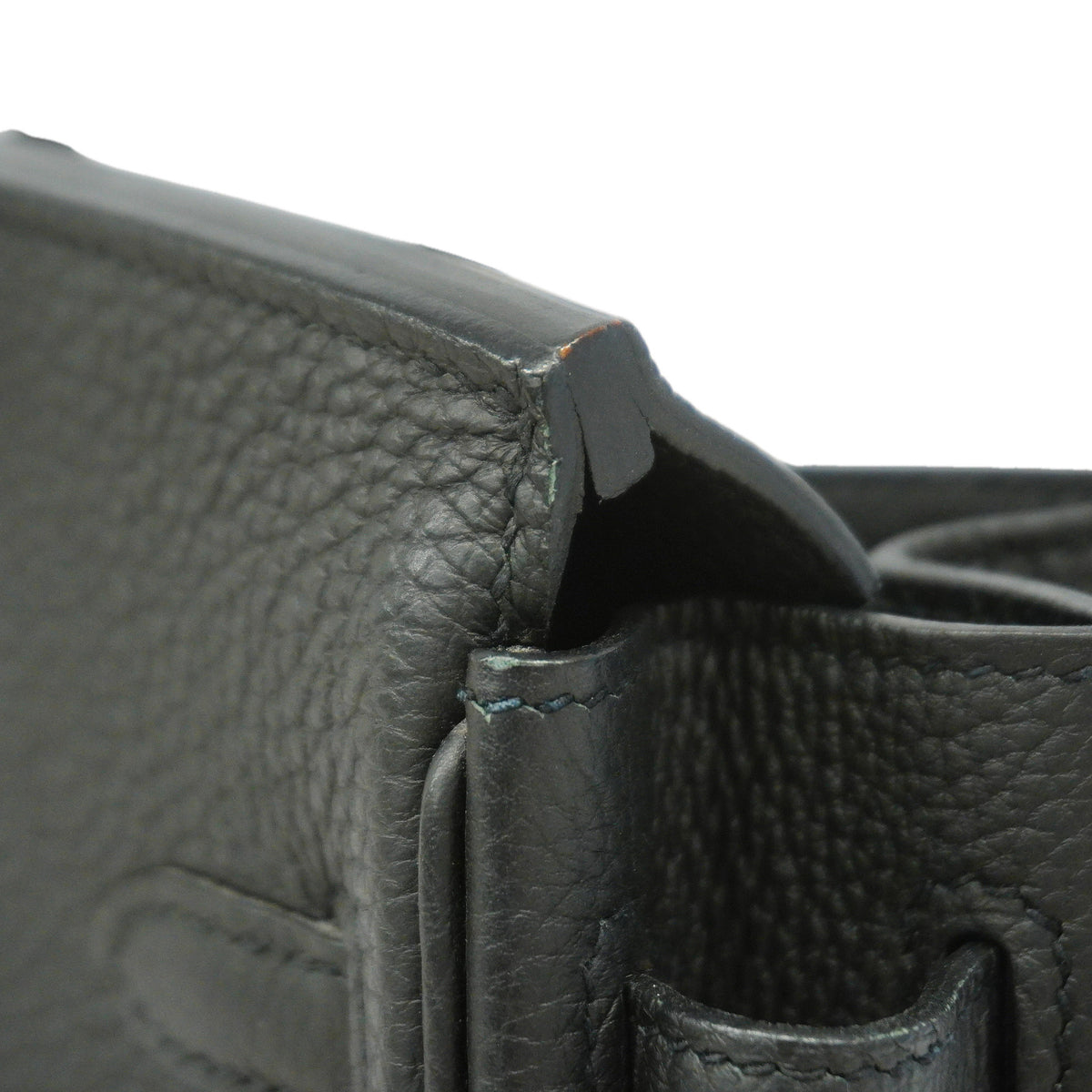 【6id5604-g】エルメス ハンドバッグ バーキン25 トゴ ブラック ゴールド金具 Z刻印【中古】レディース