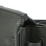 【6id5604-g】エルメス ハンドバッグ バーキン25 トゴ ブラック ゴールド金具 Z刻印【中古】レディース