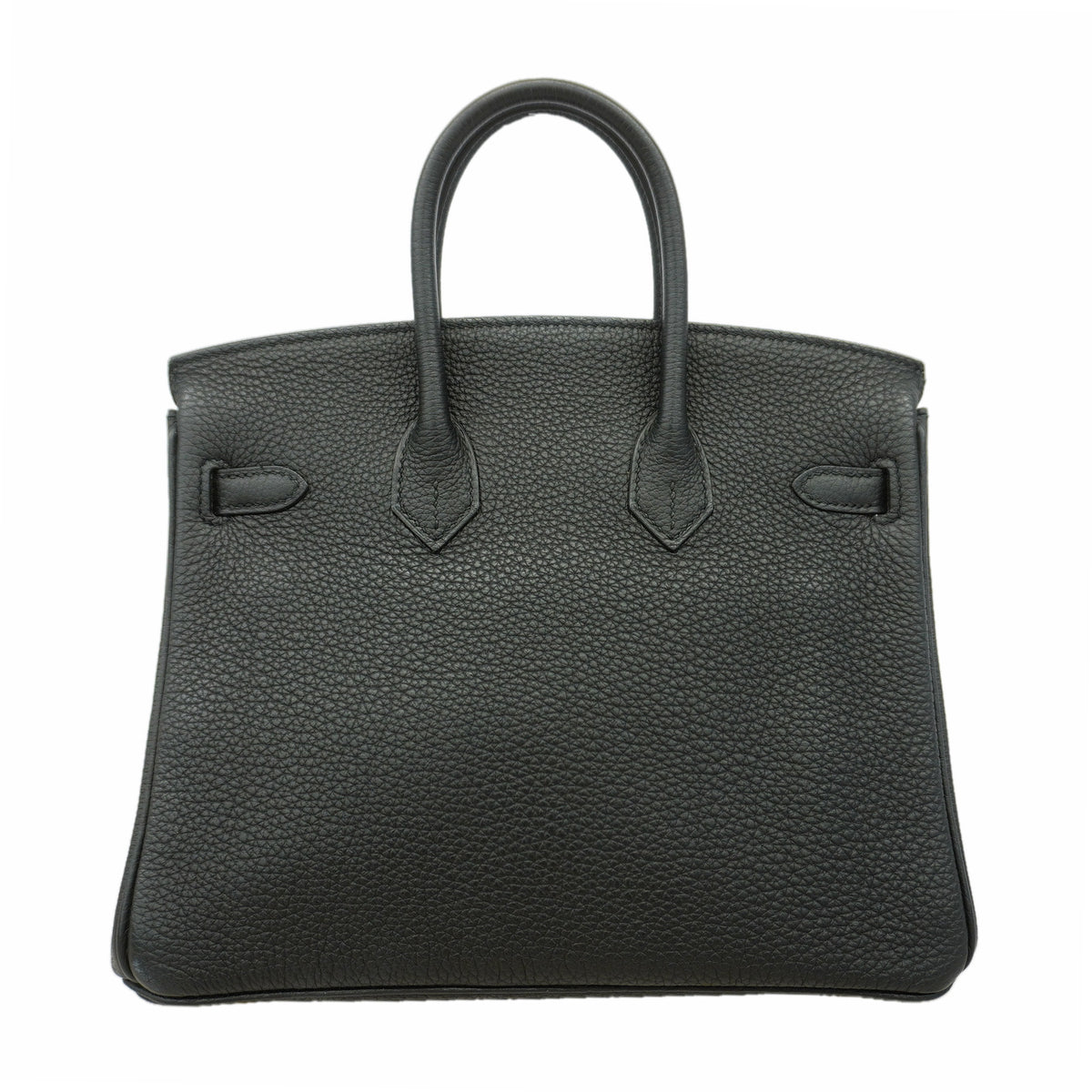 【6id5604-g】エルメス ハンドバッグ バーキン25 トゴ ブラック ゴールド金具 Z刻印【中古】レディース