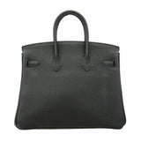 【6id5604-g】エルメス ハンドバッグ バーキン25 トゴ ブラック ゴールド金具 Z刻印【中古】レディース