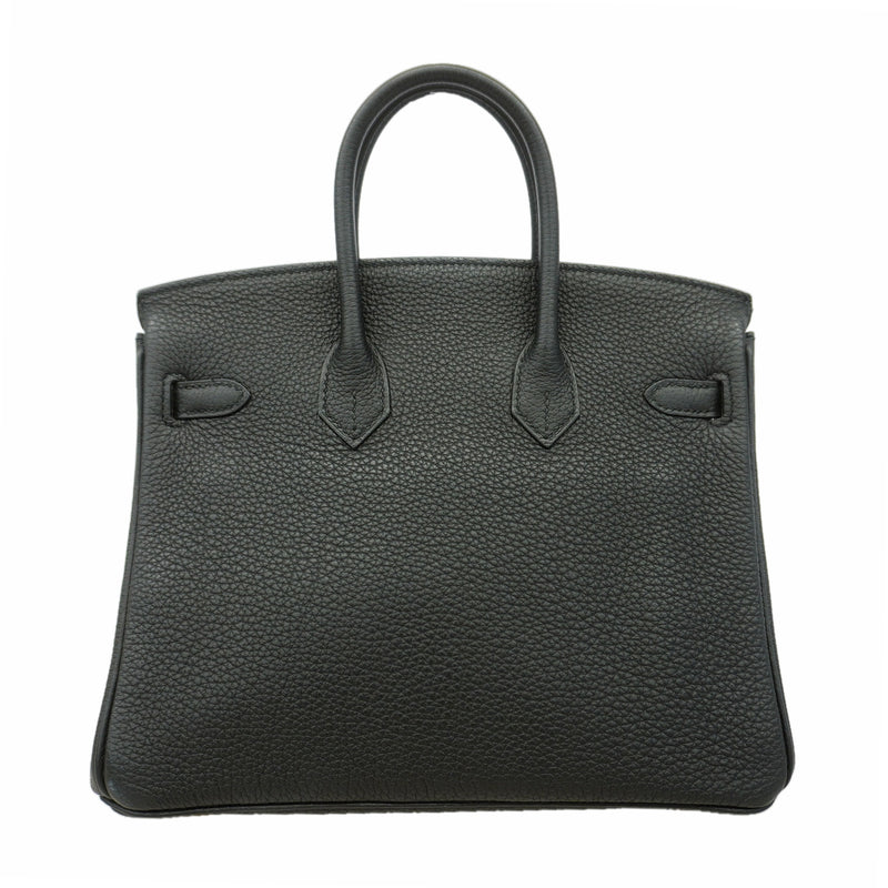 【6id5604-g】エルメス ハンドバッグ バーキン25 トゴ ブラック ゴールド金具 Z刻印【中古】レディース