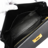 【6id5608】エルメス ハンドバッグ ケリー32 トゴ ブラック ゴールド金具 □D刻印 2wayバッグ【中古】レディース
