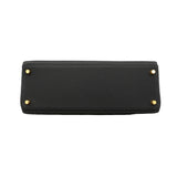【6id5608】エルメス ハンドバッグ ケリー32 トゴ ブラック ゴールド金具 □D刻印 2wayバッグ【中古】レディース