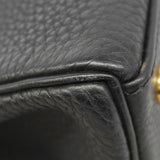 【6id5608】エルメス ハンドバッグ ケリー32 トゴ ブラック ゴールド金具 □D刻印 2wayバッグ【中古】レディース
