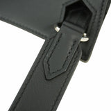 【6id5610】エルメス ショルダーバッグ ジプシエールミニ スイフト ブラック シルバー金具 K刻印【中古】レディース