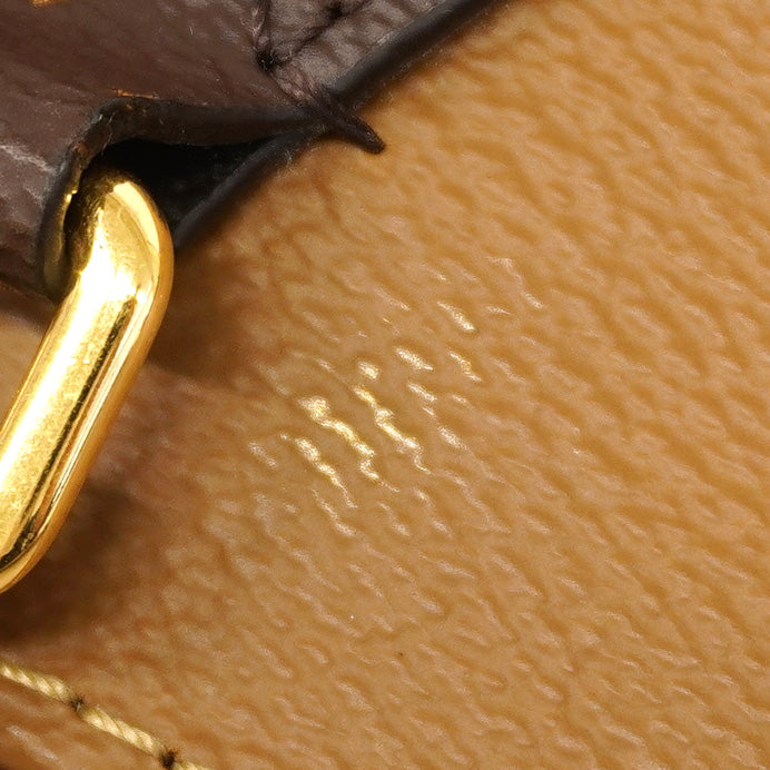【6id5613】ルイヴィトン トートバッグ モノグラム・ジャイアント リバース オンザゴーGM M45320 ブラウン 2wayバッグ【中古】メンズ レディース ユニセックス