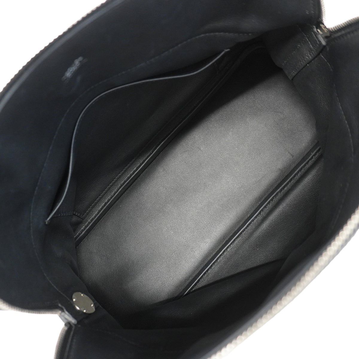 【6id5615】エルメス ハンドバッグ ボリード31 トリヨンクレマンス ブラック シルバー金具 C刻印 2wayバッグ【中古】レディース