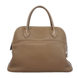 【6id5616】エルメス ハンドバッグ ボリード31 トリヨンクレマンス エトゥープ シルバー金具 □R刻印 2wayバッグ【中古】レディース