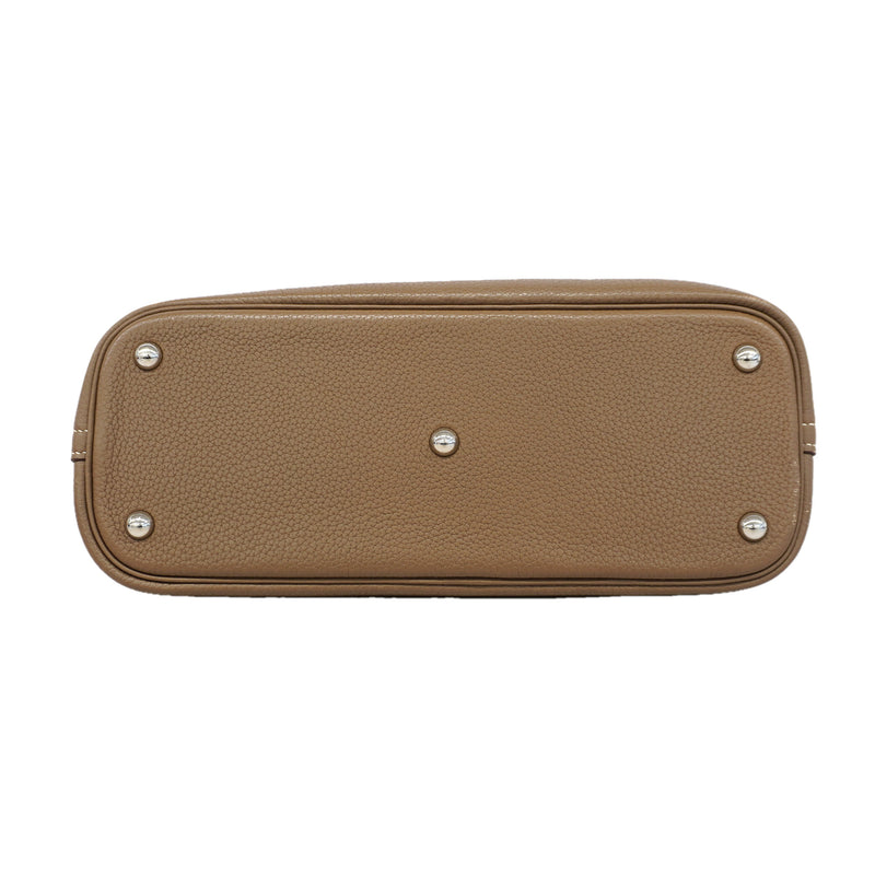 【6id5616】エルメス ハンドバッグ ボリード31 トリヨンクレマンス エトゥープ シルバー金具 □R刻印 2wayバッグ【中古】レディース