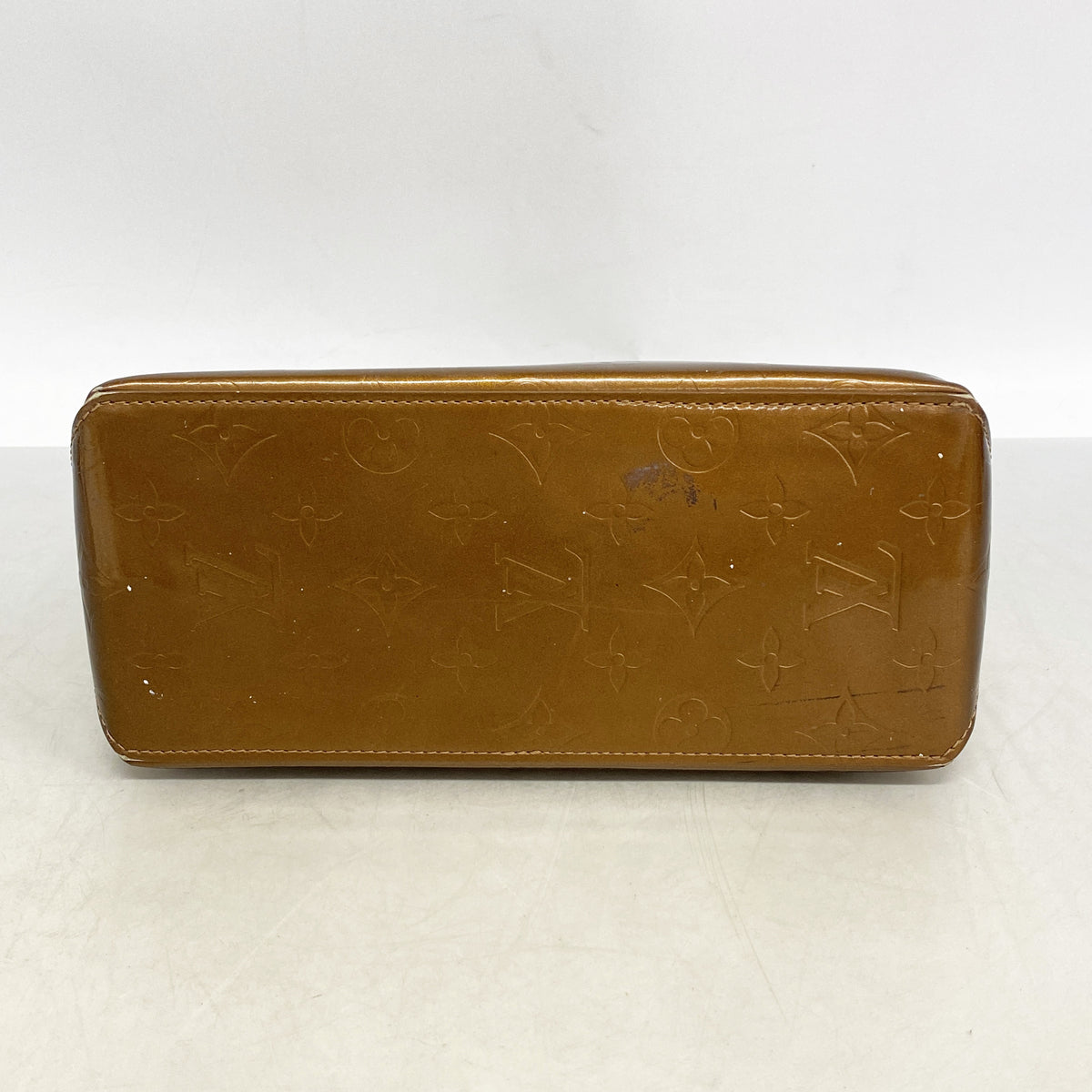 【6id5629】ルイヴィトン ハンドバッグ ヴェルニ リードPM M91146 ブロンズ【中古】レディース