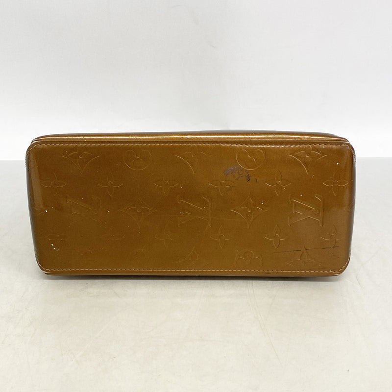 【6id5629】ルイヴィトン ハンドバッグ ヴェルニ リードPM M91146 ブロンズ【中古】レディース