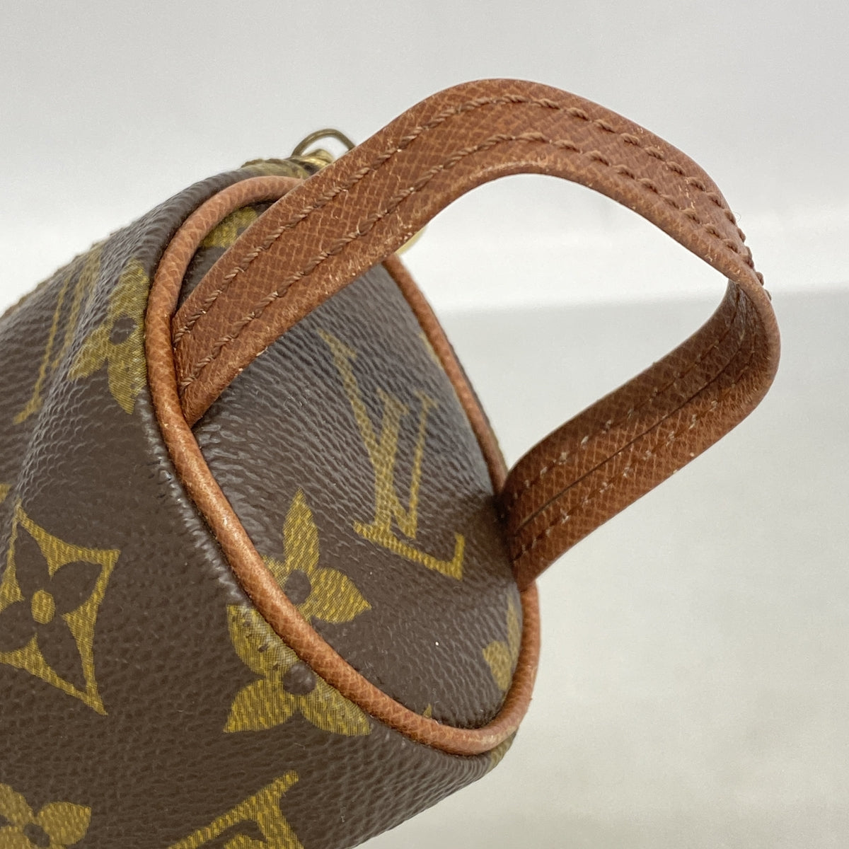 【6id5630】ルイヴィトン ペンケース モノグラム トゥルースロンド M47630 ブラウン【中古】レディース