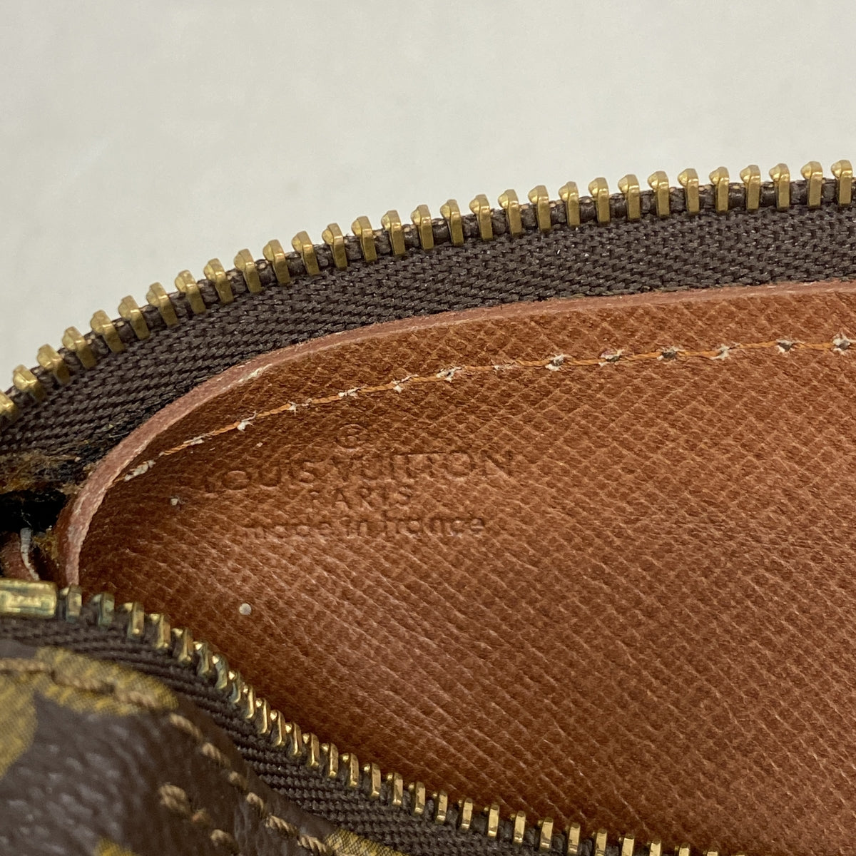 【6id5630】ルイヴィトン ペンケース モノグラム トゥルースロンド M47630 ブラウン【中古】レディース