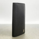 【6id5631】ルイヴィトン 長財布 タイガ ポルトフォイユブラザ M30285 ノワール【中古】メンズ