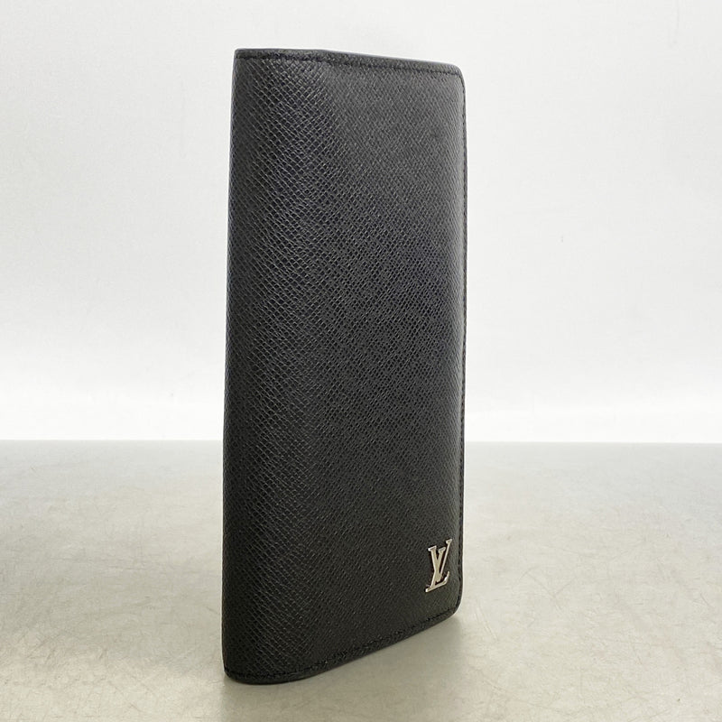 【6id5631】ルイヴィトン 長財布 タイガ ポルトフォイユブラザ M30285 ノワール【中古】メンズ