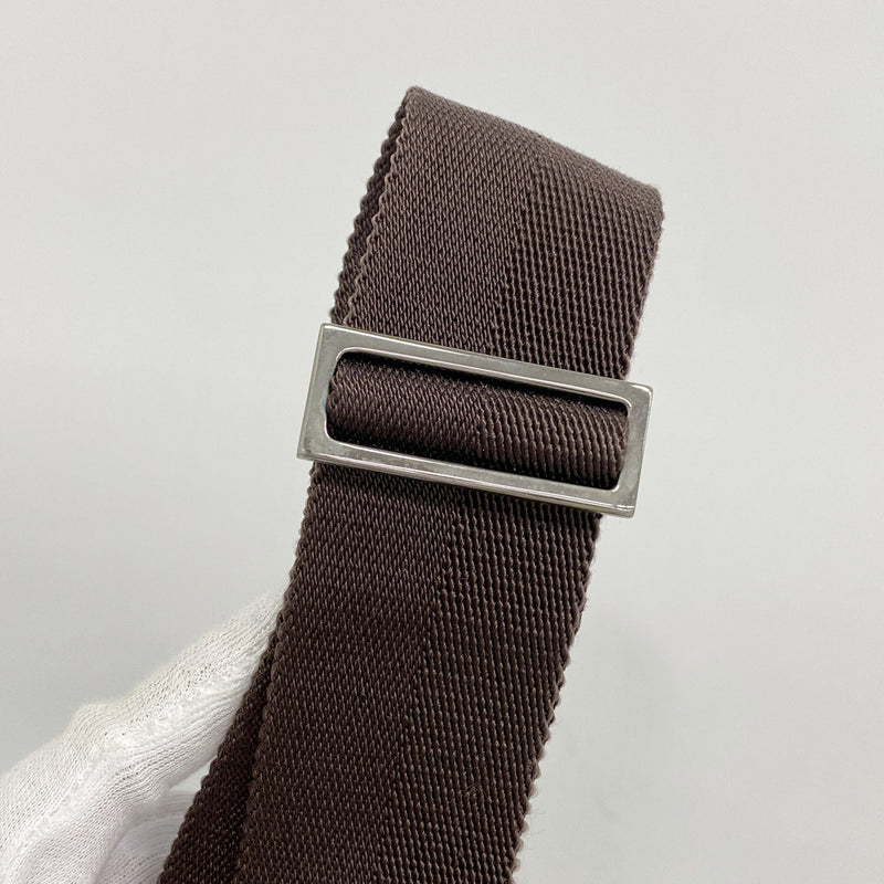 【6id5632】グッチ ショルダーバッグ GGキャンバス 123326 キャンバス ベージュ シルバー金具【中古】メンズ レディース ユニセックス
