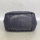 【6id5633】シャネル ショルダーバッグ チェーンショルダー レザー ネイビー シルバー金具【中古】レディース