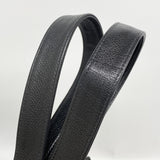 【6id5635】シャネル チェーントート キャビアスキン ブラック ゴールド金具【中古】レディース