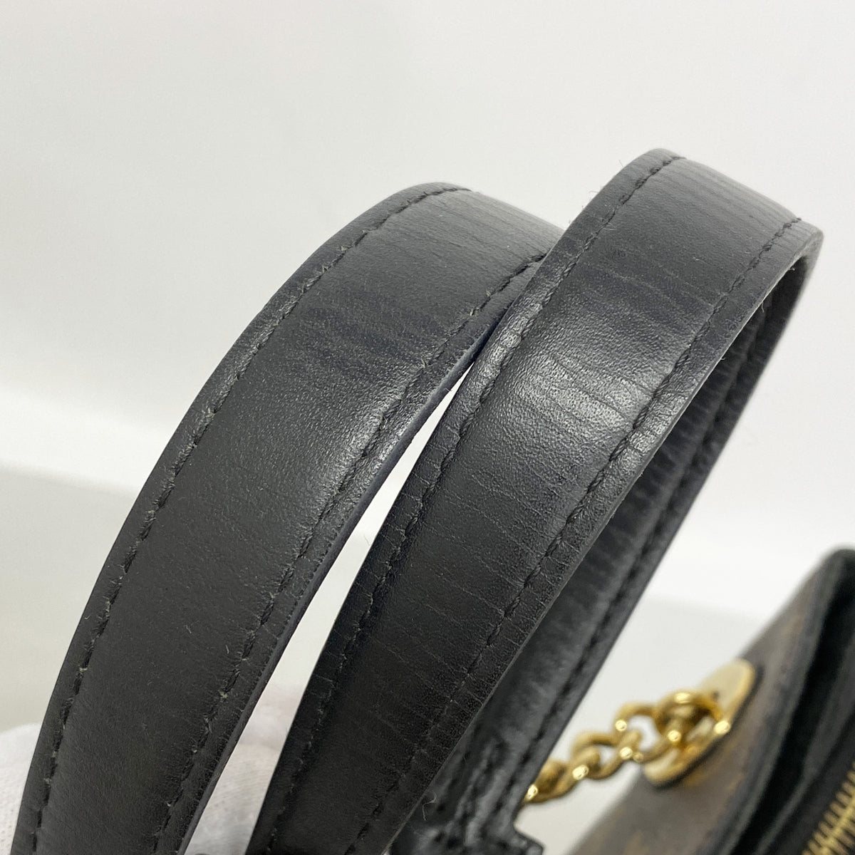【6id5639】ルイヴィトン ショルダーバッグ モノグラム スレンヌMM M43772 ブラウン ノワール【中古】レディース
