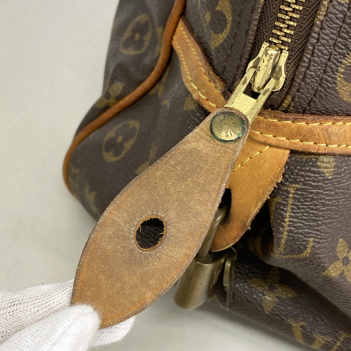 【6id5647】ルイヴィトン トートバッグ モノグラム モントルグイユGM M95566 ブラウン【中古】レディース