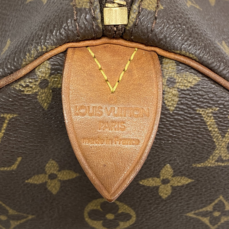 【6id5650】ルイヴィトン ハンドバッグ モノグラム スピーディ30 M41108 ブラウン【中古】レディース