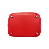 【6id5658】エルメス ハンドバッグ ピコタンロックPM トリヨンクレマンス ルージュカザック シルバー金具 □P刻印【中古】レディース