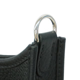 【6id5659】エルメス ショルダーバッグ エヴリンTPM トリヨンクレマンス ブラック シルバー金具 G刻印【中古】レディース