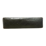 【6id5660】シャネル ショルダーバッグ マトラッセ Wフラップ Wチェーン ラムスキン ブラック ゴールド金具【中古】レディース